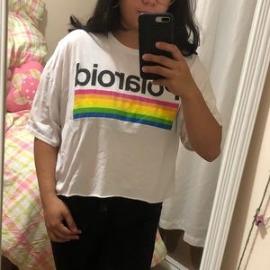 Crop T-Shirt Oversized Style